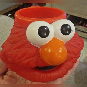 #Vintage 90’s #Elmo Cup Kids Mug Sesame Street by Applause Inc.